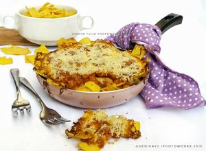 Foto resep Nachos Bolognese