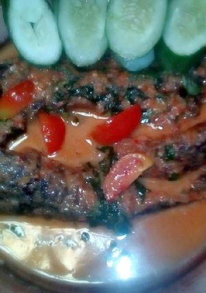 Foto resep Pecak lele santan praktis