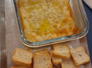 Foto de Queijo provolone gratinado