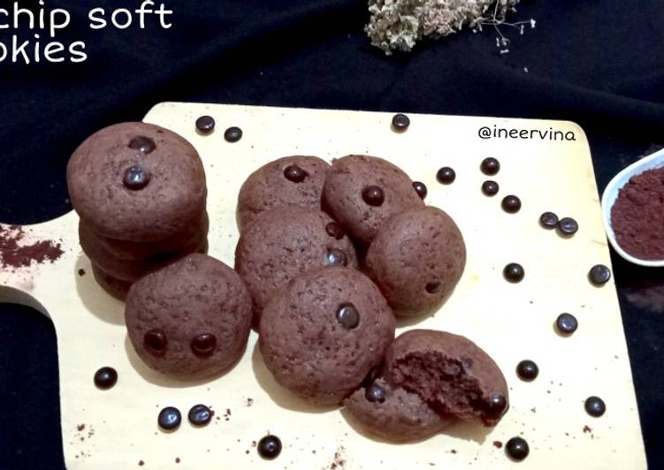 Resep Choco chip soft cookies yang Bikin Ngiler