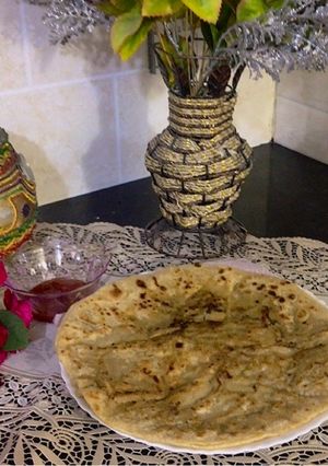 A picture of Yummy Qeema Paratha 😊.