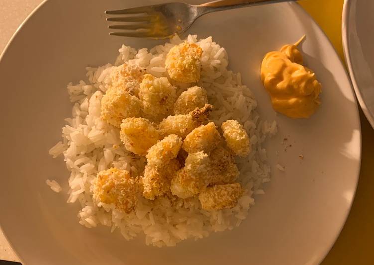Step-by-Step Guide to Prepare Any-night-of-the-week Quick Coconut Prawns with Sriracha Mayo