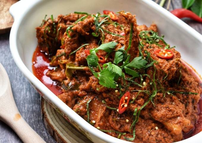 Resipi Rendang Ayam Kampung oleh Jeehan Kitchen - Cookpad