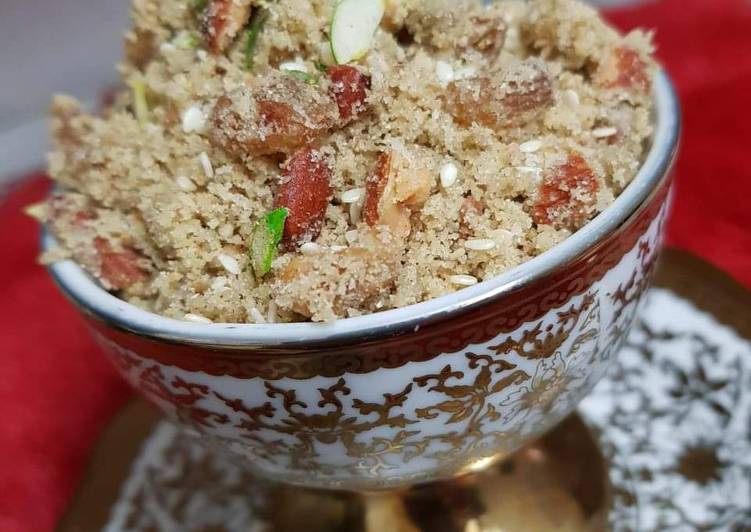 Recipe of Any-night-of-the-week Bajra churma