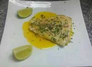 Una foto de Filetes de merluza a la menier