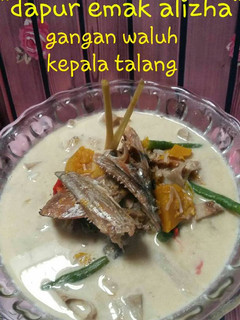 Foto resep Sayur labu santan kepala ikan telang