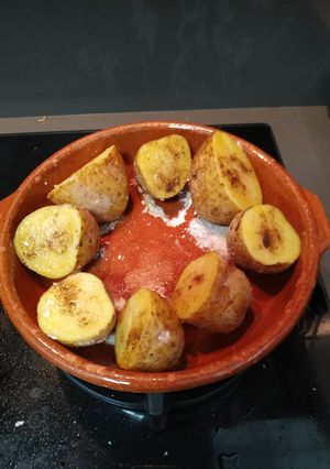 Una foto de Patatas al horno