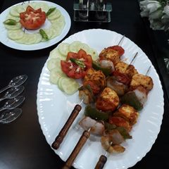 Paneer tikka👉 delicious party starter A picture of Paneer tikka👉 delicious party starter.