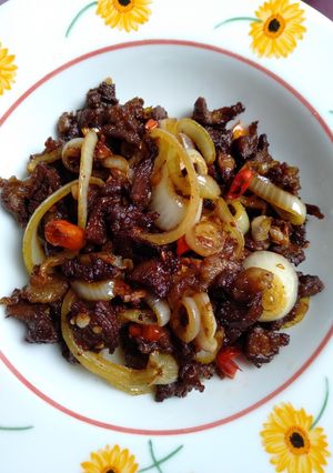 Foto resep Tumis tetelan sapi bawang bombay