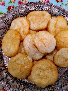 عکسی از دستور شیرینی نارگیلی به سبک قنادی
