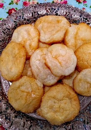عکسی از دستور شیرینی نارگیلی به سبک قنادی