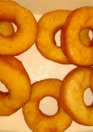 Foto resep Donat nasi lembut tanpa telor