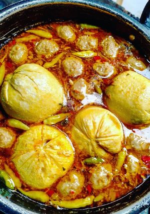 Foto resep Bakso selimut kuah taichan