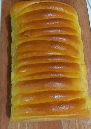 Foto resep Roti Sisir Labu Kuning Empuk