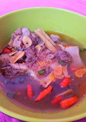 Foto resep 9.ASEM ASEM BALUNGAN (TULANG SAPI)