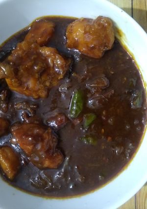 চিলি চিকেন (chilli chicken recipe in Bengali) রেসিপির প্রধান ছবি