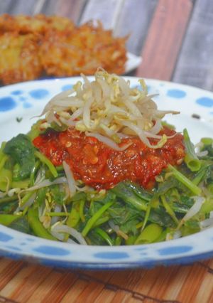 Foto resep Rujak Kangkung