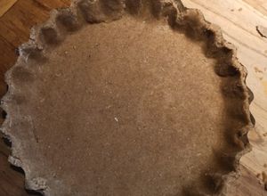 Una foto de Masa brise de harina integral