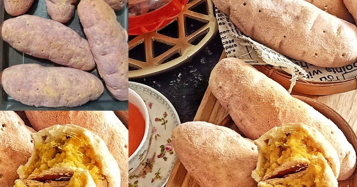 Resep Korean Sweet Potato Mochi Bread oleh Ine Setiawati Cookpad