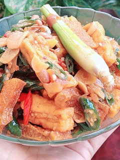 Foto resep Tauco Tahu + Kerupuk Kulit