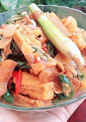 Foto resep Tauco Tahu + Kerupuk Kulit