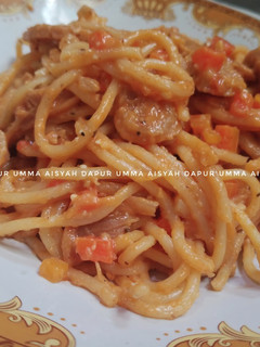 Foto resep Spaghetti cheese bolognese