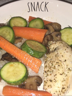 A picture of Baked Chicken & Veggies.