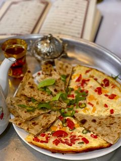 عکسی از دستور املت شير