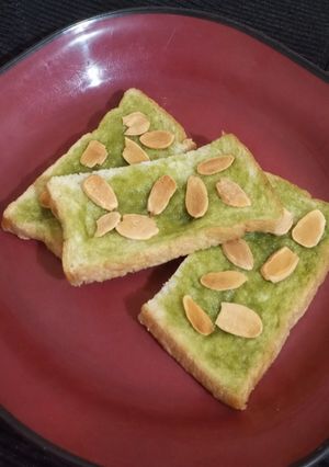 Foto resep Roti Kukus Matcha Almond