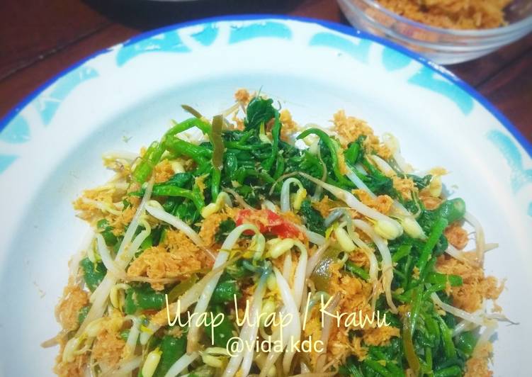 Resep masakan Urap Urap / Krawu | Cara Bikin Urap Urap / Krawu Yang Enak dan Simpel