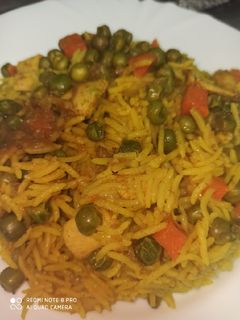 صورة لوصفة رز بسمتي