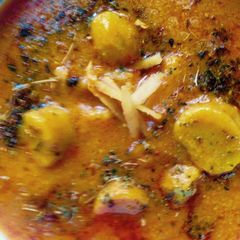 A picture of Steamed Gatta Sabzi.