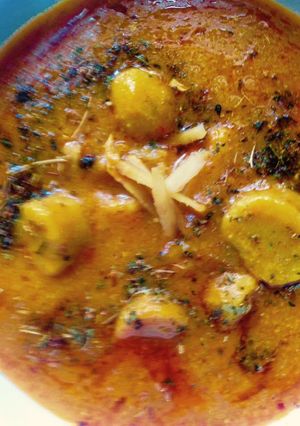 A picture of Steamed Gatta Sabzi.