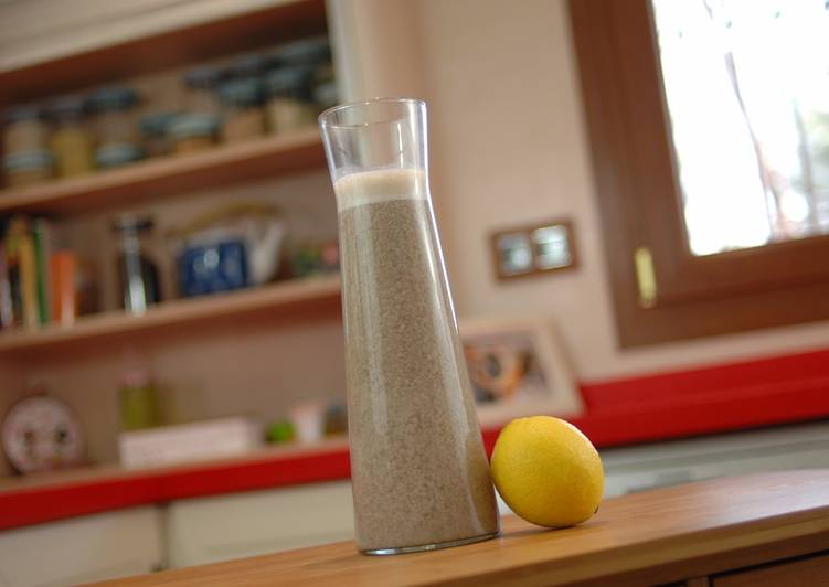 Chia y limon para adelgazar
