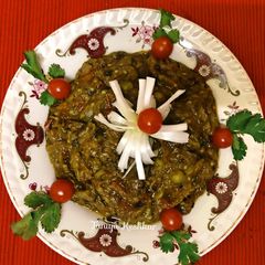 A picture of Healthy hariyli baigan bharta.