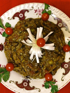 A picture of Healthy hariyli baigan bharta.