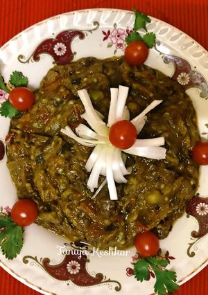 A picture of Healthy hariyli baigan bharta.