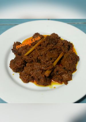Foto resep Rendang Daging simple