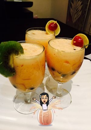 A picture of Mixed fruit splash.