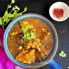 A picture of Zafrani Mutton.