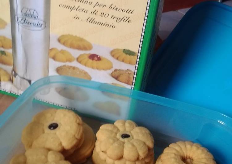 Cookies Simpel Tanpa Mixer pakai cetakan Marcato Biscuits Maker
