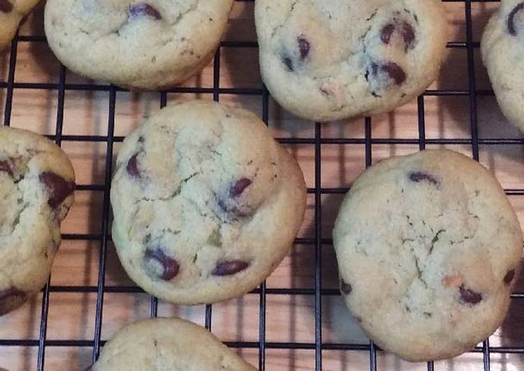 Recipe: Perfect Pistachio Pudding Cookies with Chocolate Chips