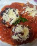 Albóndigas Caseras con queso mozzarella🇵🇪