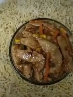 A picture of Chicken Vegetables stir fry.