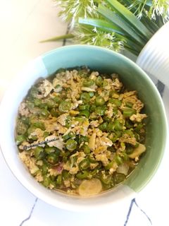 Foto resep Orak Arik Buncis Telur Kuah