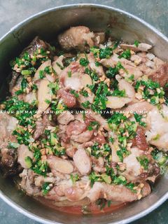 Foto resep Ayam kukus jahe