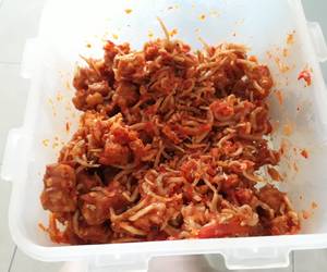 Resep Mudah Sambel teri Medan kriuk Enak Sempurna