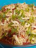 Kathiyawadi Sev Tameta Nu Saak (Dhaba Style)