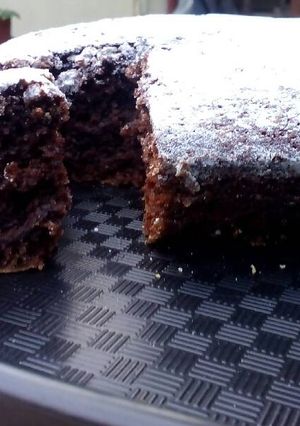 Una foto de Brownies "veganos"