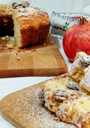 Una foto de Bizcocho de almendras